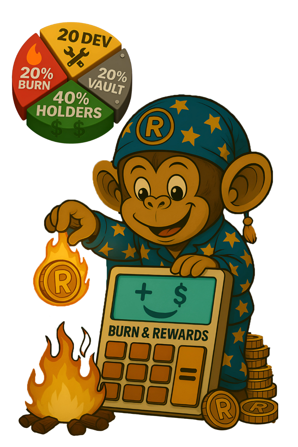 Ruggie in pajamas by fire